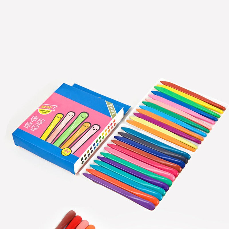 Vibrant Water-resistant Art Pencils for Kids