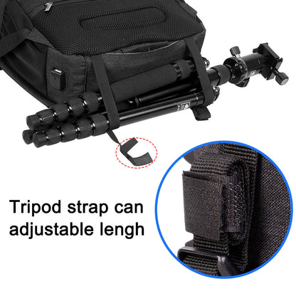 Compact Camera Backpack - Easy Access Travel Bag