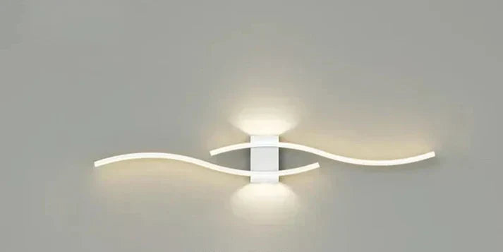 Slim LED Wall Lamp with Soft Warm Lighting