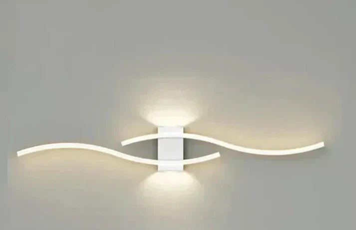 Slim LED Wall Lamp with Soft Warm Lighting