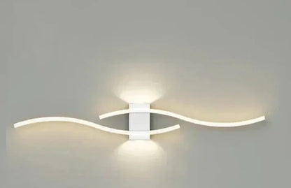 Slim LED Wall Lamp with Soft Warm Lighting