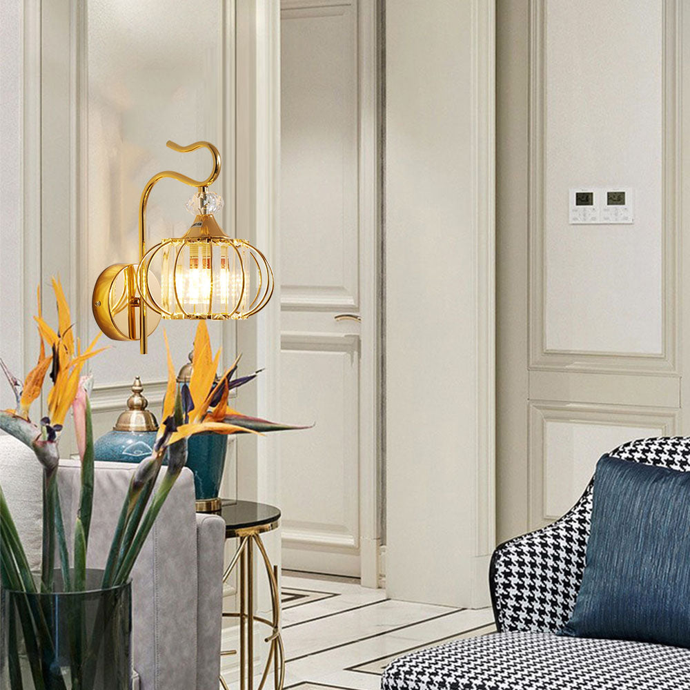 Metallic Modern LED Decor Wall Light