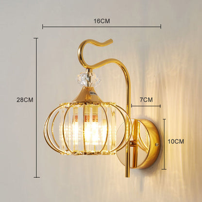 Metallic Modern LED Decor Wall Light