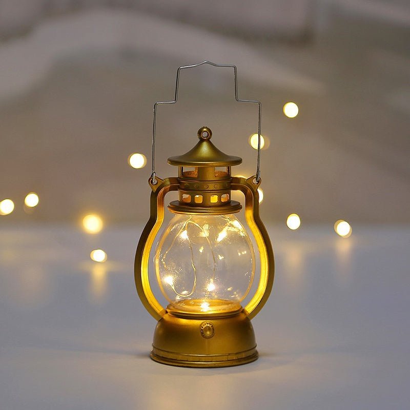 Vintage Hanging Lantern Warm Glow Lighting - Befez