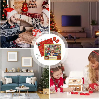Fun Daily Puzzle Christmas Countdown