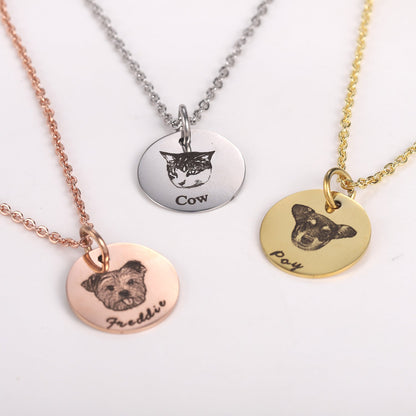 Personalized Pet Loss Memorial Pendant