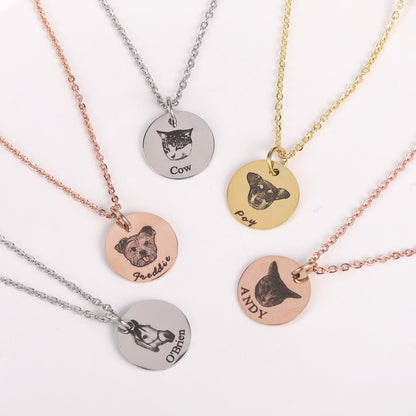 Personalized Pet Loss Memorial Pendant