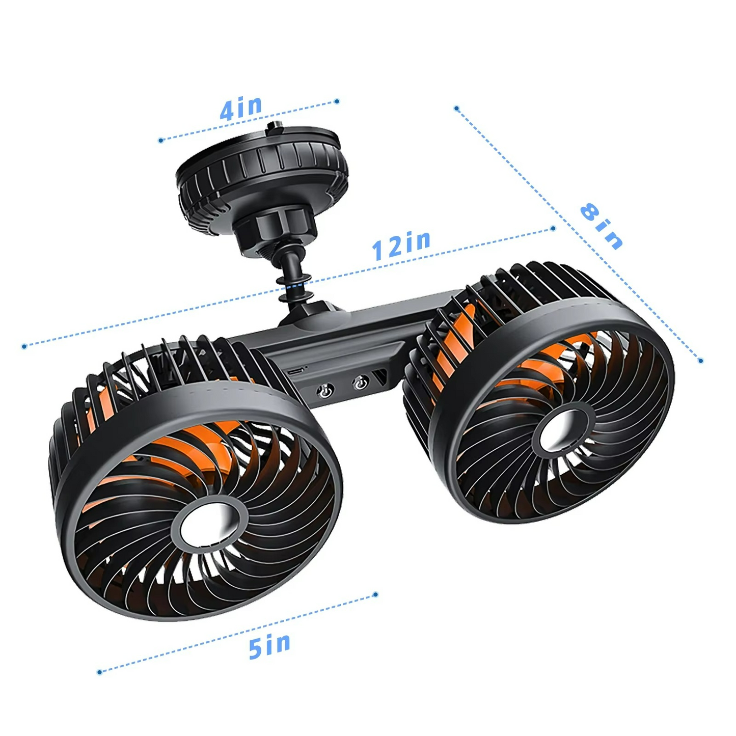 Portable Car Air Cooler Fan with Rechargeable Battery - Befez