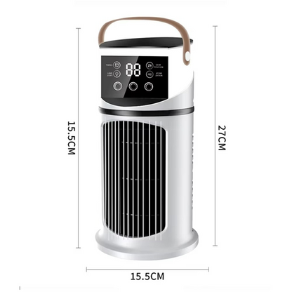 Portable 3-in-1 Misting Fan with Humidifier and LED Light - Befez