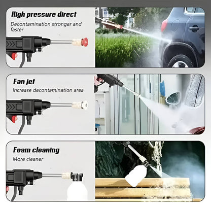 Wireless Rechargeable Pressure Washer Spray Gun Kit