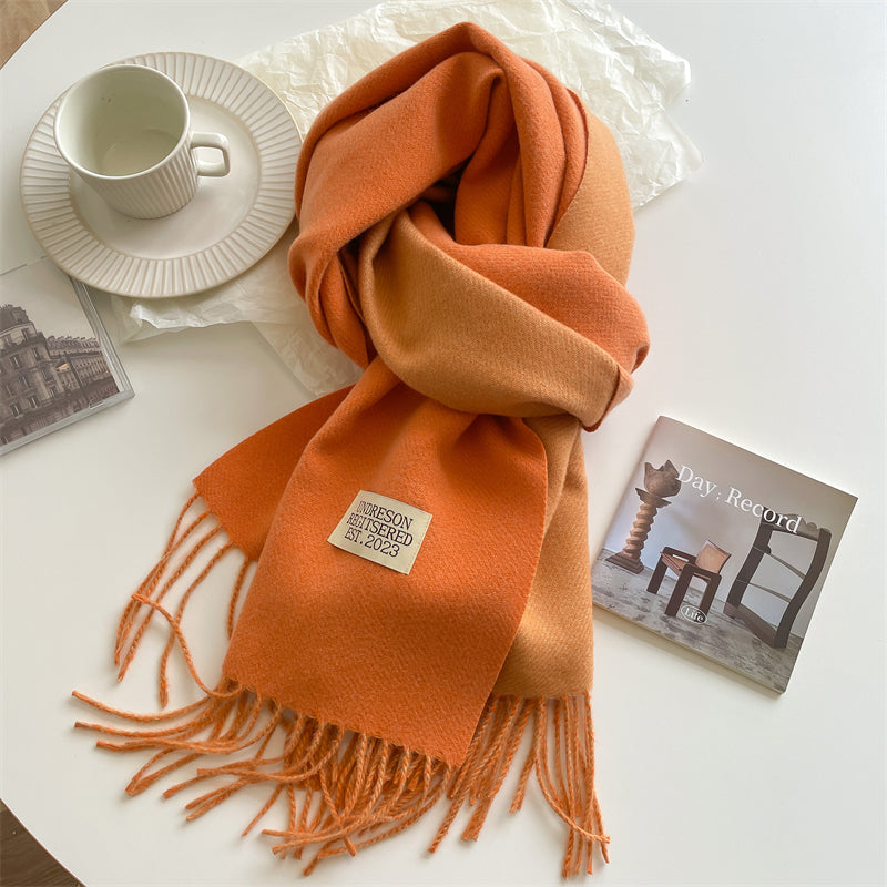 Soft Reversible Pashmina Scarf Wrap