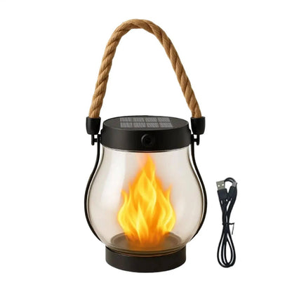 Warm Outdoor Patio Solar Lanterns