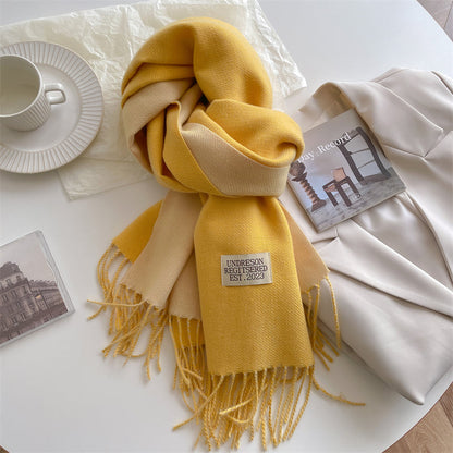 Soft Reversible Pashmina Scarf Wrap