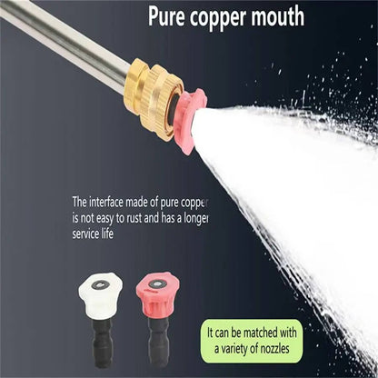 Wireless Rechargeable Pressure Washer Spray Gun Kit