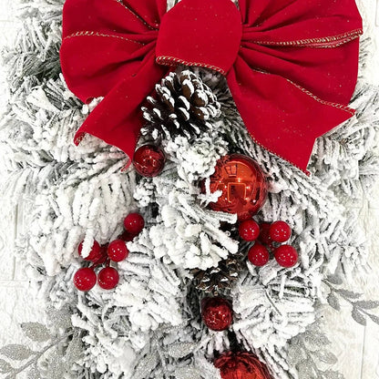 Complete Festive Holiday Door Decor Set
