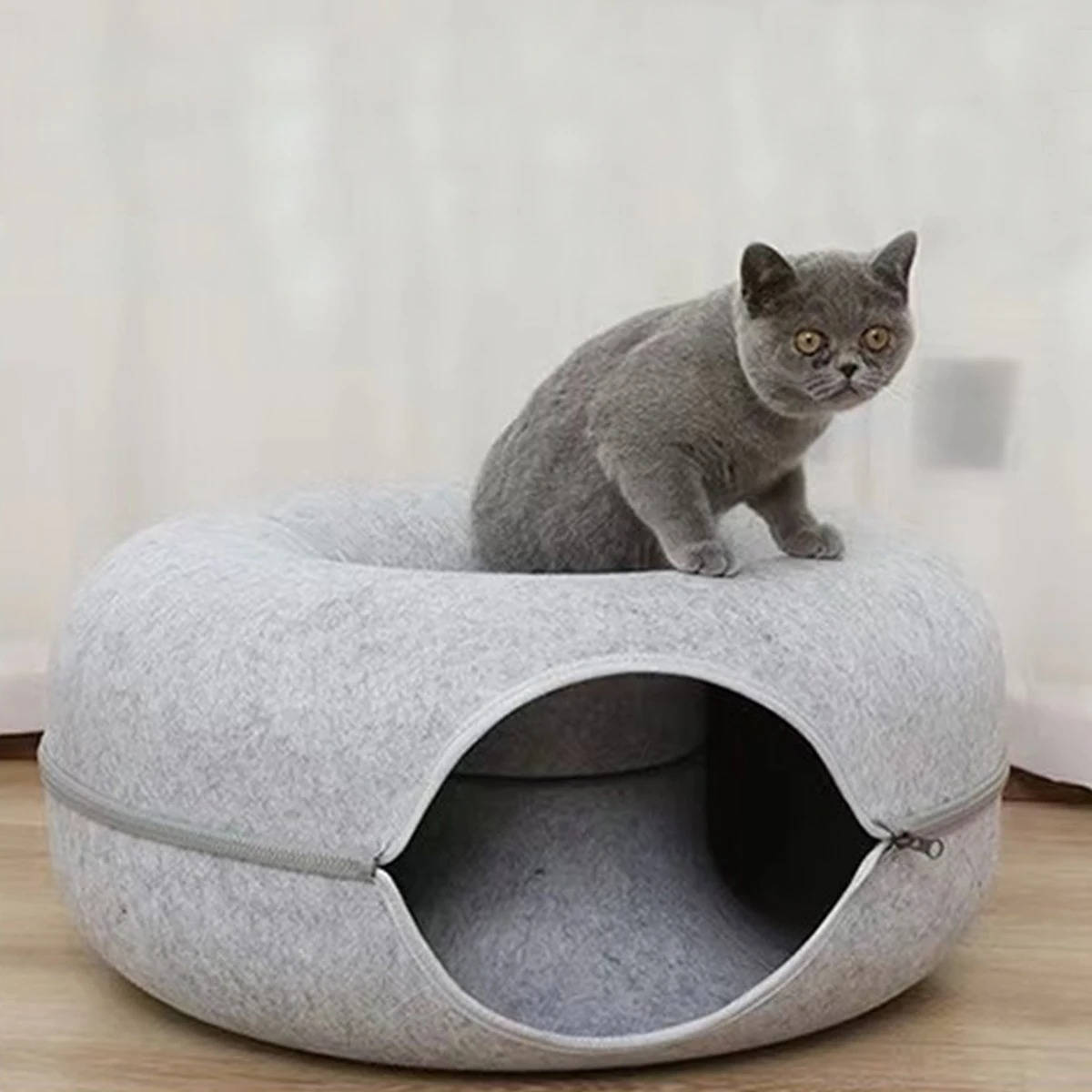 Comfy Round Cat Bed