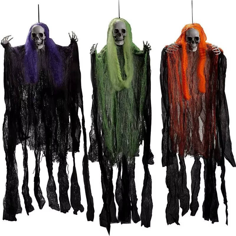 Spooky Halloween Decor Set of 3 Outdoor Indoor Props