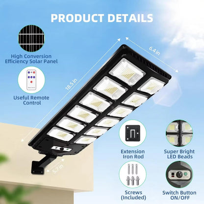 Bright Outdoor Solar Powered Lights