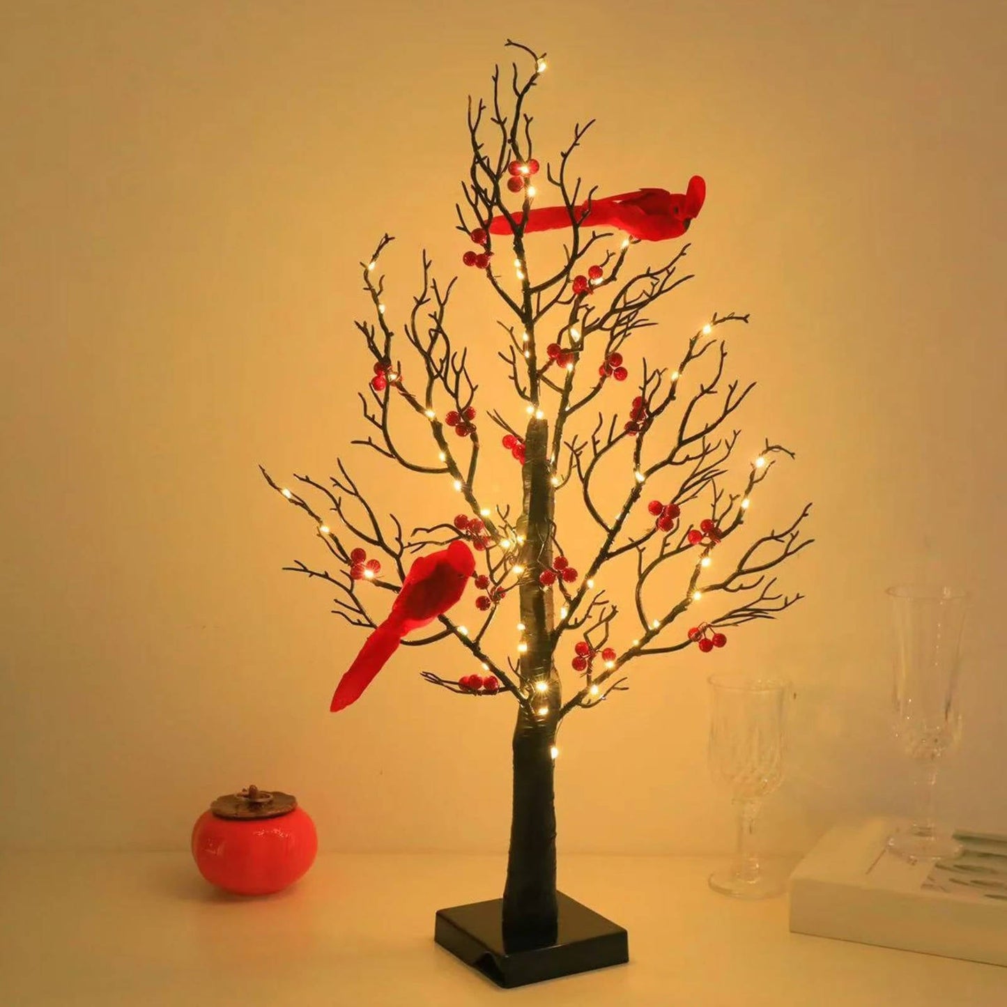 Sparkling LED Christmas Trees