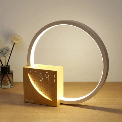Soothing Nightstand Lamp with White Noise Alarm Clock - Befez