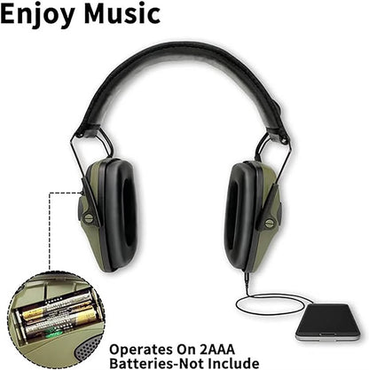Soundproof Gun Range Hearing Protection Ear Muffs