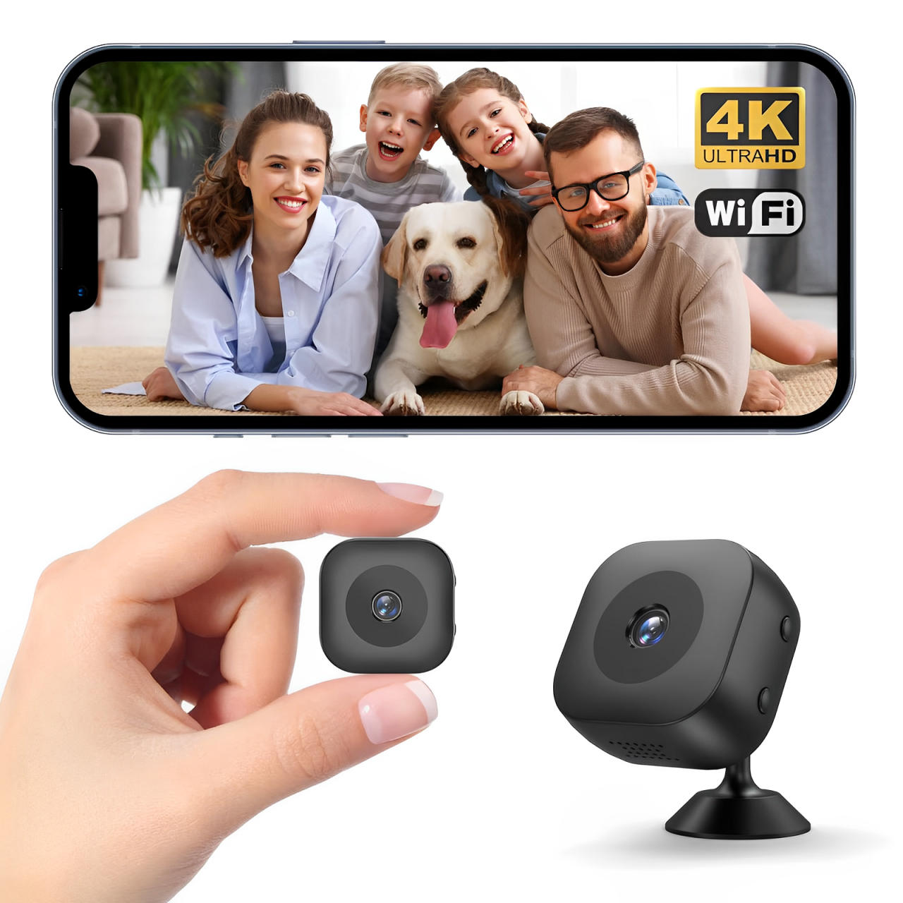 Compact Wi-Fi Home Surveillance Camera - Befez