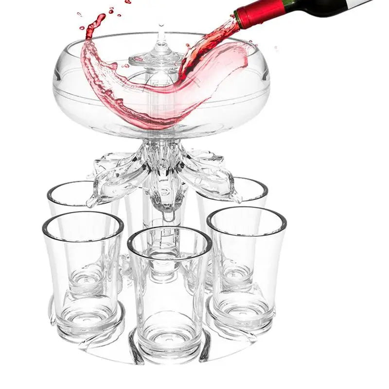 Compact 6 Piece Shot Glass Set