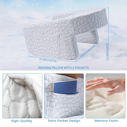 Soft Bed Rest Reading Pillow