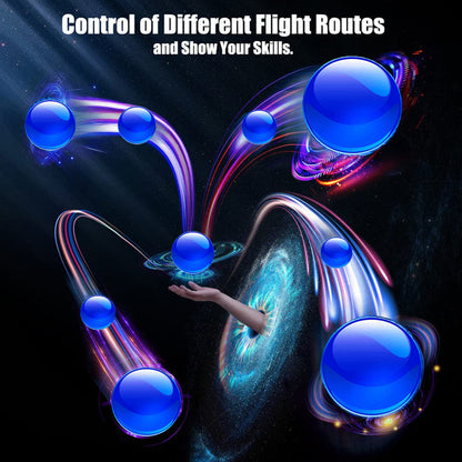 Colorful LED Floating Orb Lamp