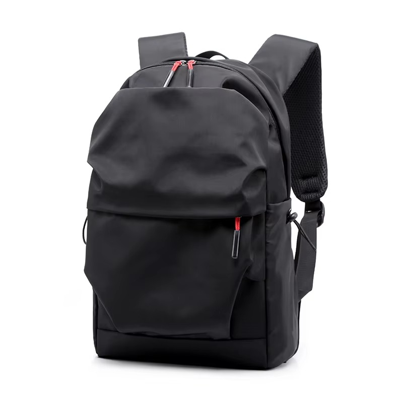 Simple Classic Black Rucksack