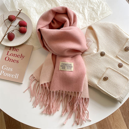 Soft Reversible Pashmina Scarf Wrap