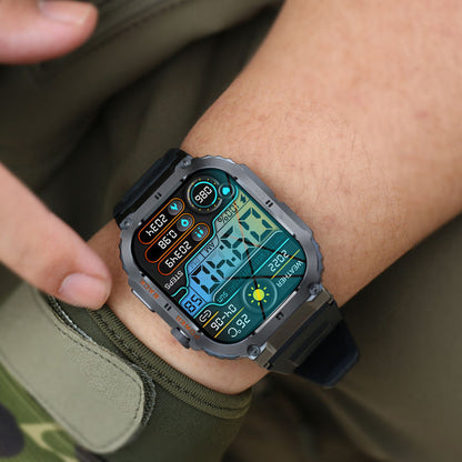 Tough Waterproof Smart Watch with Rugged Military Design - Befez