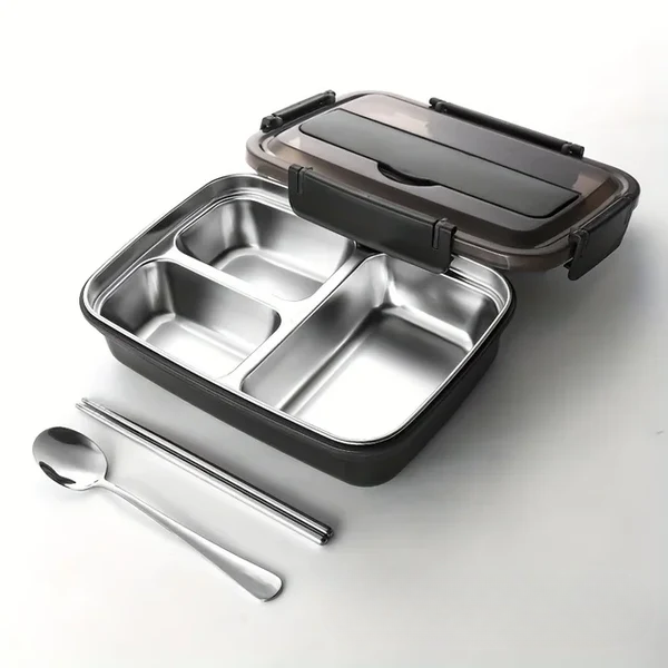 Spill-proof Stainless Steel Food Container