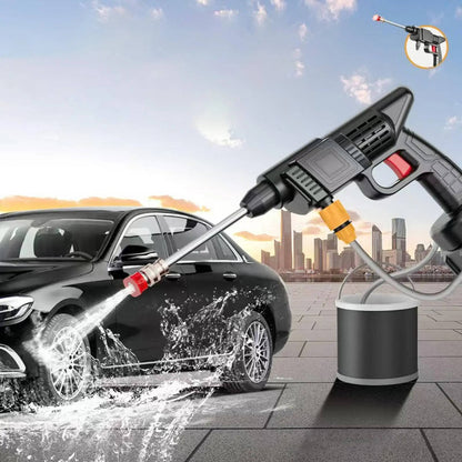 Wireless Rechargeable Pressure Washer Spray Gun Kit