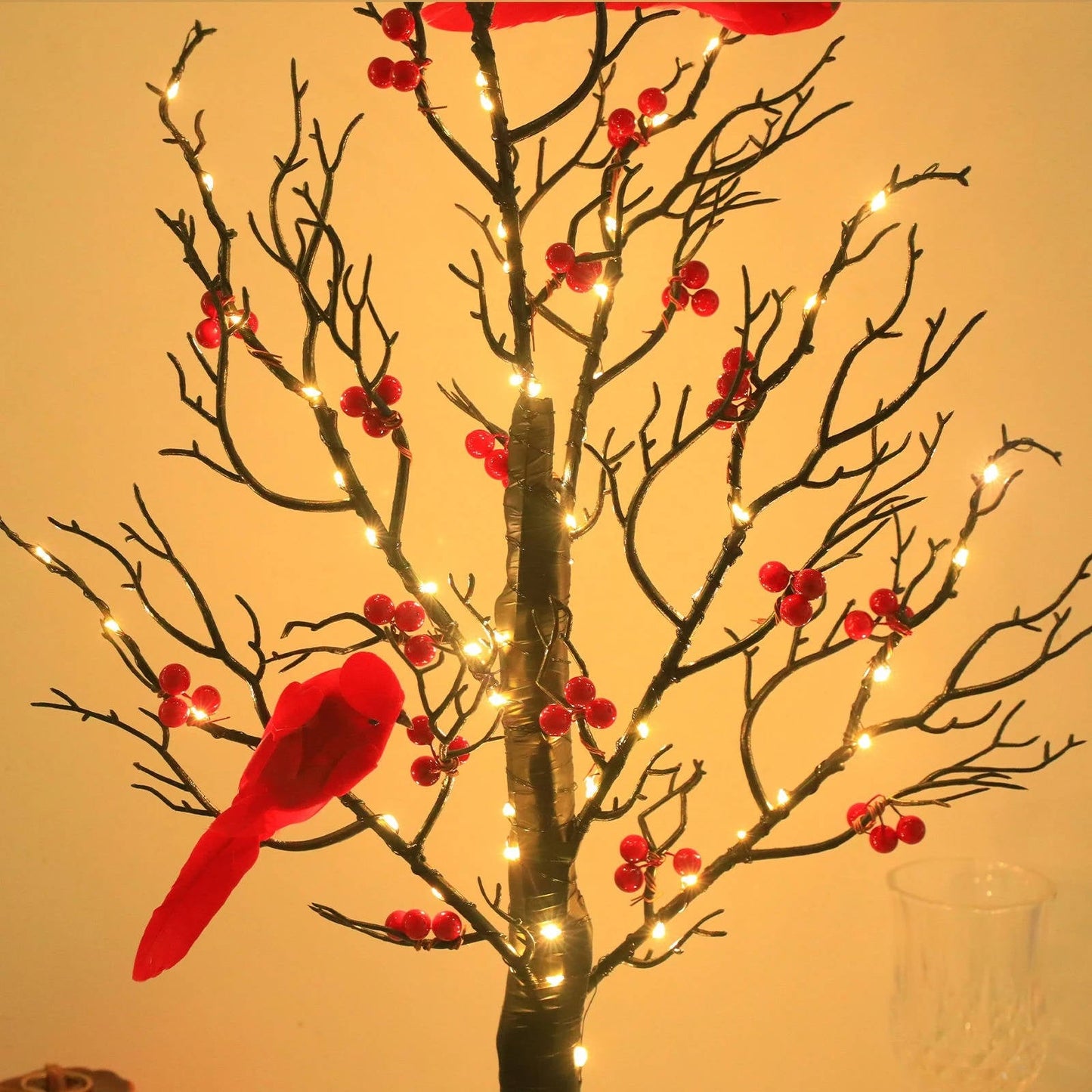 Sparkling LED Christmas Trees
