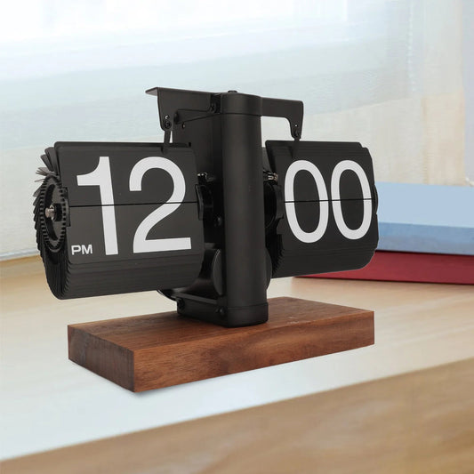 Vintage Style Flip Clock for Home Decor - Befez