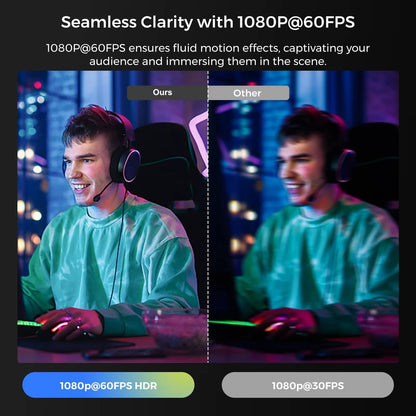 Ultra HD 4K 60fps PC Camera