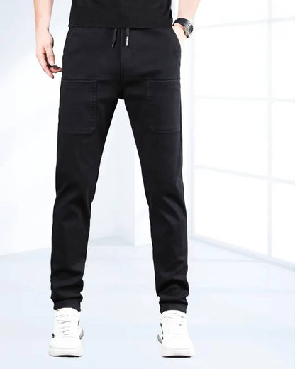 Flexible Mens Cargo Pants with Multiple Pockets