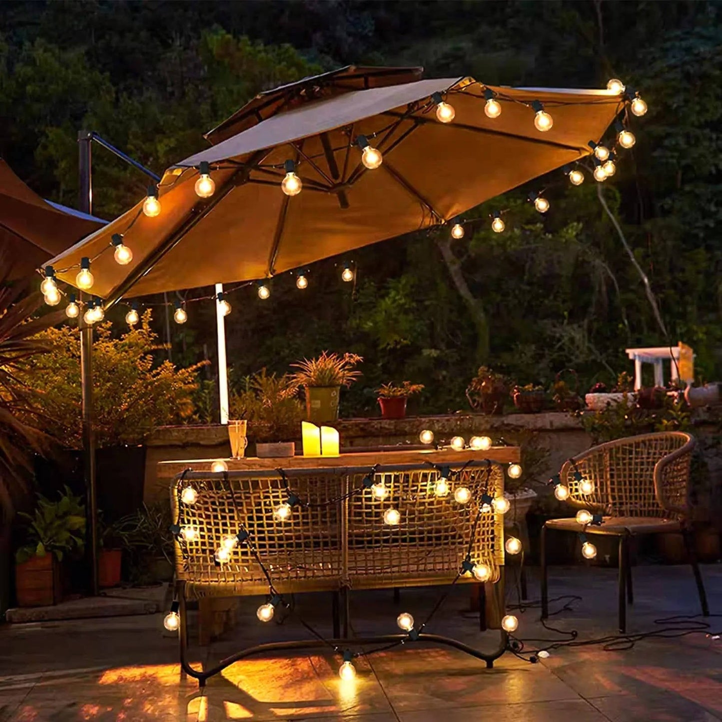 Bright Garden Party Lights