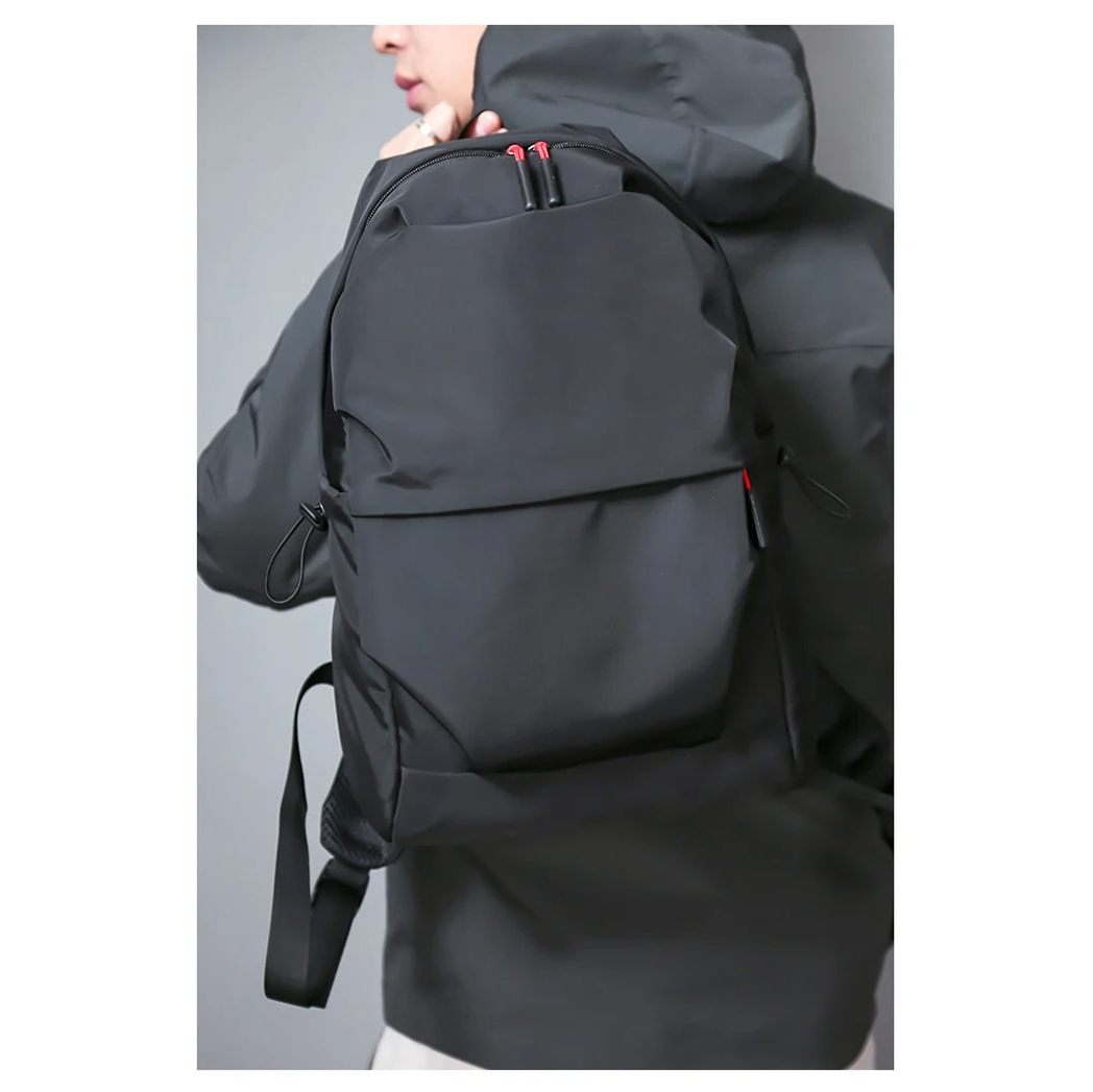 Simple Classic Black Rucksack