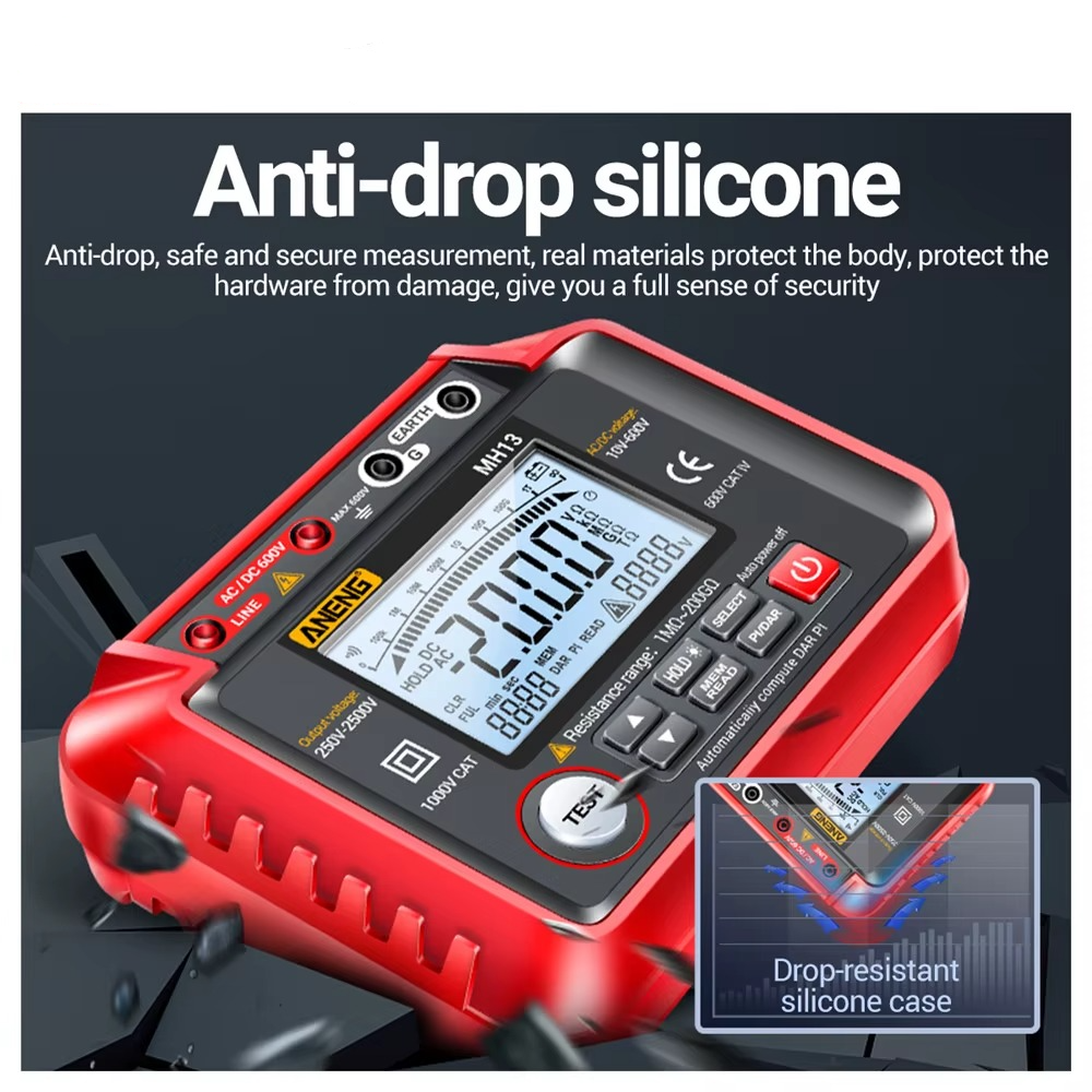 Accurate Digital Voltage Tester Meter Tool