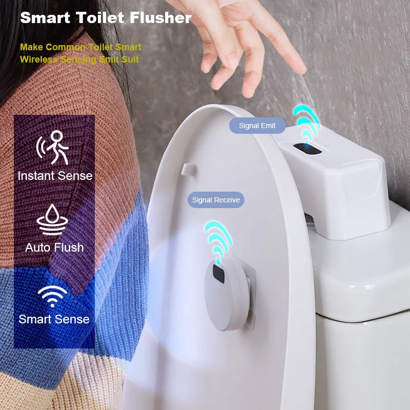 Automatic Touchless Toilet Flush Valve