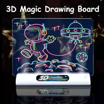 Colorful 3D LED Art Drawing Pad