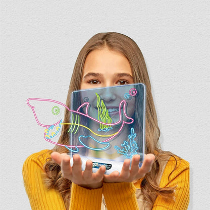 Colorful 3D LED Art Drawing Pad