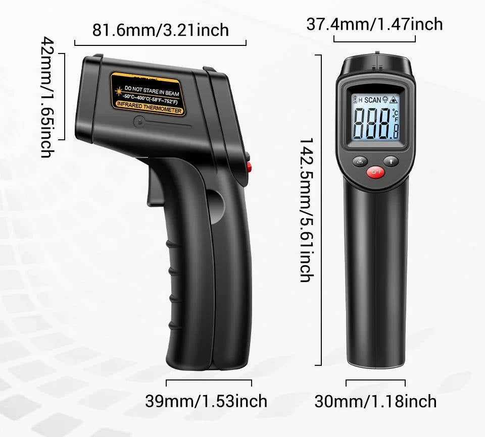 Accurate Digital Temperature Gun Scanner