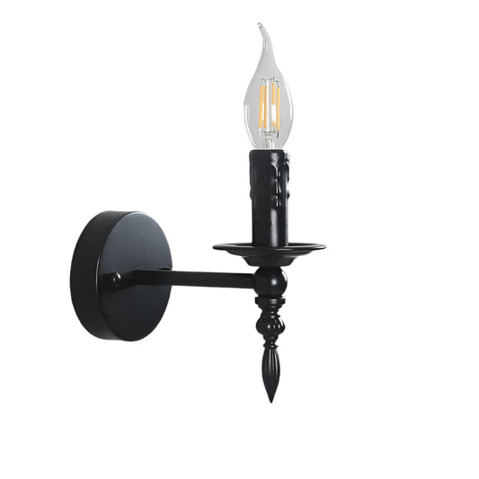 Stylish Black LED Wall Lamp - Befez