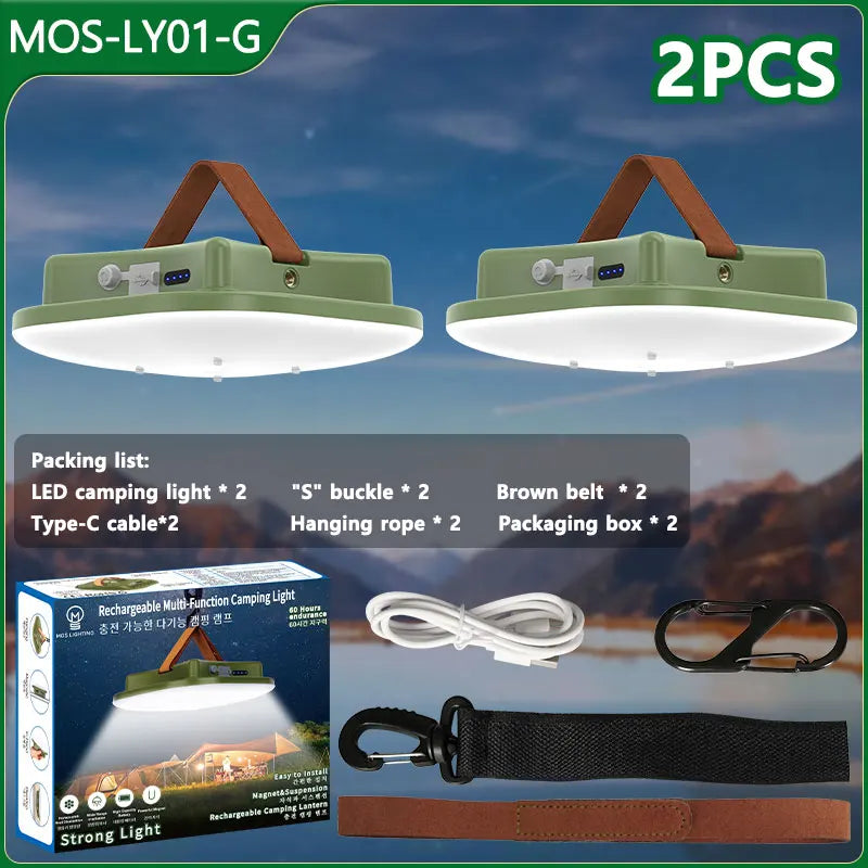 Portable Magnetic LED Camping Light