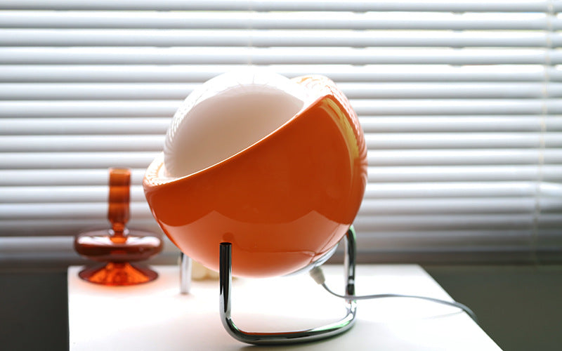 Elegant Clear Glass Desk Lamp