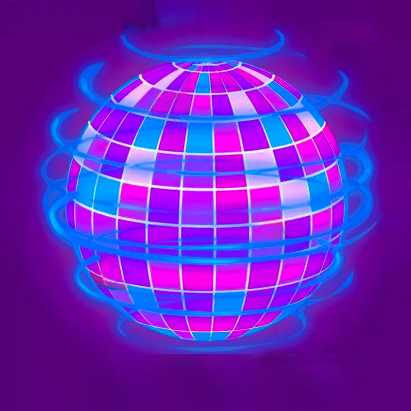 Colorful LED Floating Orb Lamp