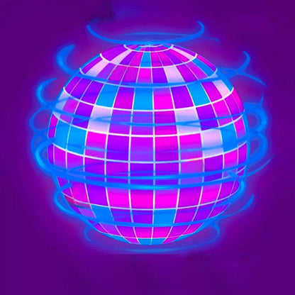 Colorful LED Floating Orb Lamp